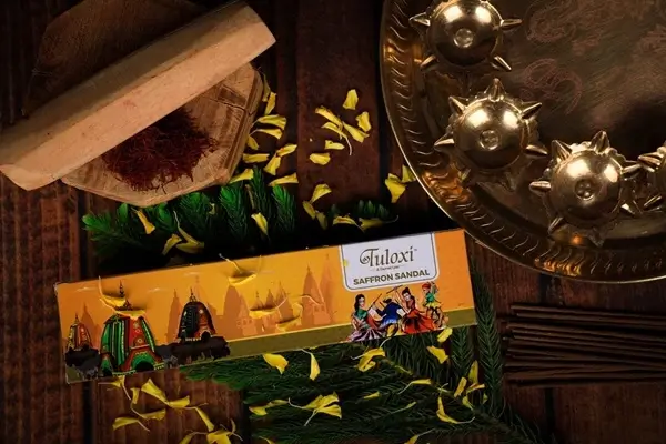 Saffron Sandal Incense Sticks