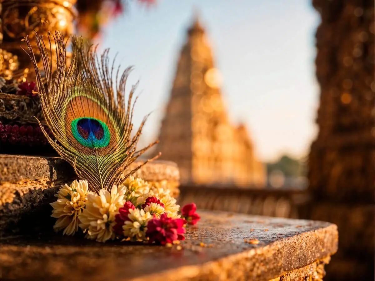 Temple waste collected